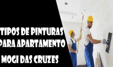 Tipos de pinturas para apartamento Mogi das Cruzes