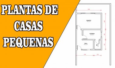 Plantas de casas pequenas