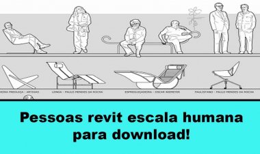 Pessoas revit escala humana