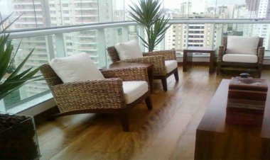 Decoração de varanda para todas estações.