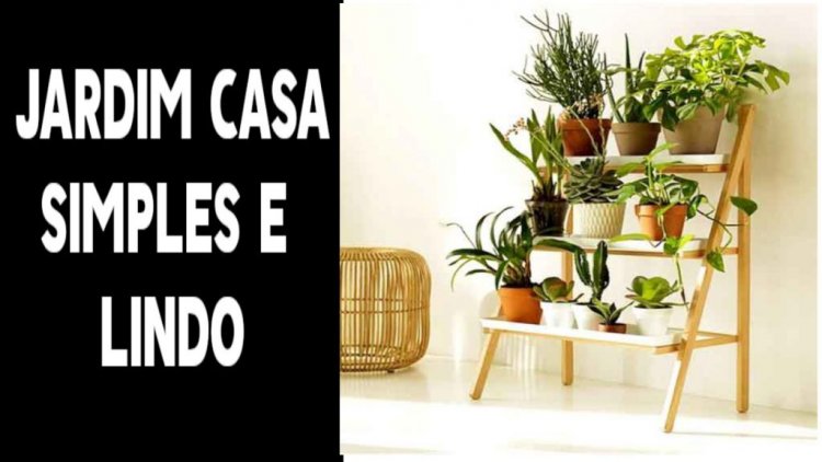 Jardins de casas simples