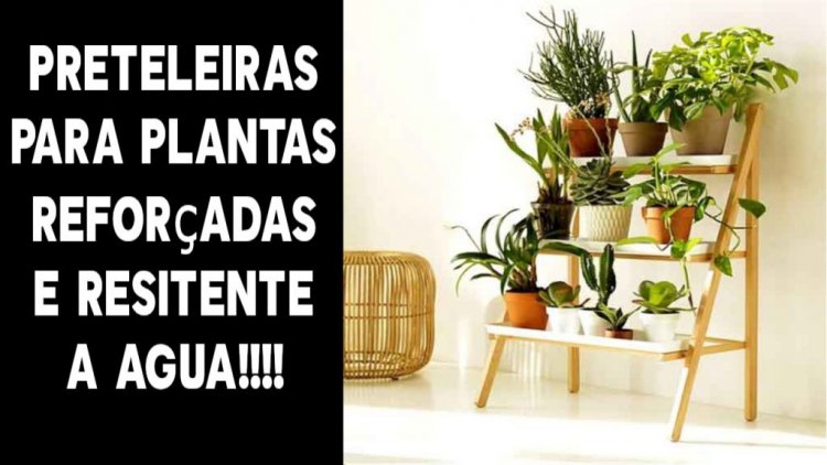 Prateleiras para flores, prateleiras para suculentas