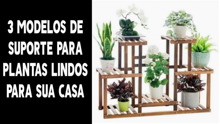 3 tipos de suporte para deixar sua casa linda