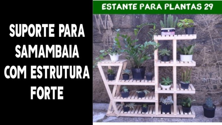 Suporte para samambaia lindos para usar em casa