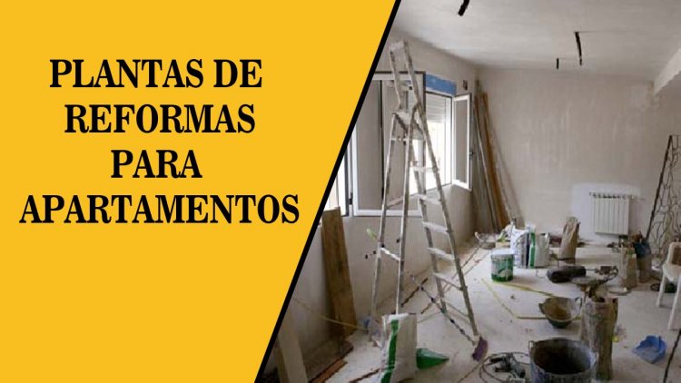 Plantas para reforma de apartamento