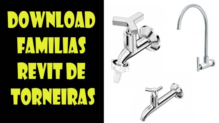 Download familias Revit de torneiras