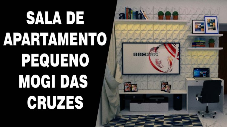 Sala de apartamento pequeno Mogi das cruzes