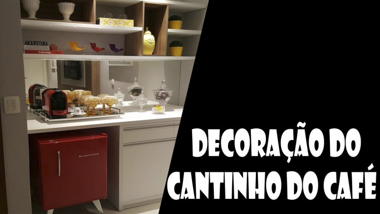 Decoração do cantinho do café