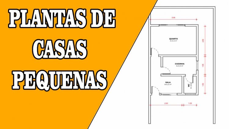 Plantas de casas pequenas