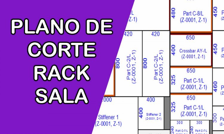Plano de corte para rack