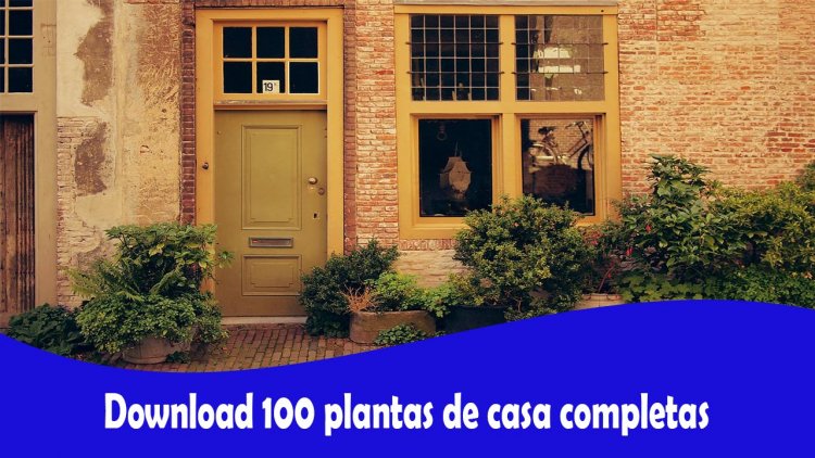 Download 100 plantas de casa completas