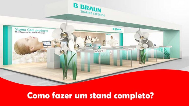 Como montar um stand para feiras