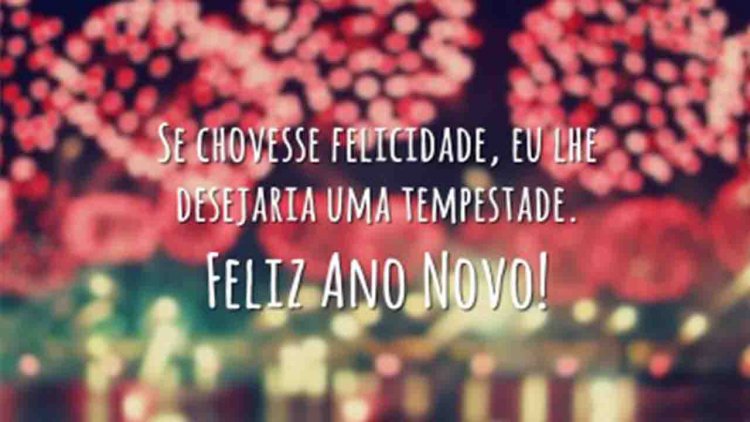 Feliz ano novo