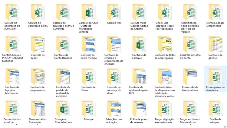 Download de planilhas avançadas de Excel