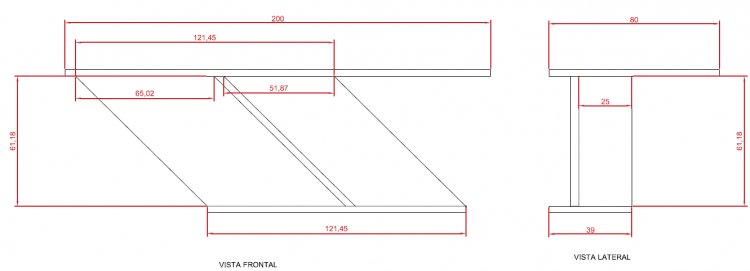 MEDIDAS DE UMA MESA DE ESCRITORIO